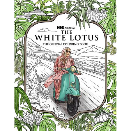 HBO ORIGINAL SERIES THE WHITE LOTUS THE OFFICIAL COLORING BOOK
