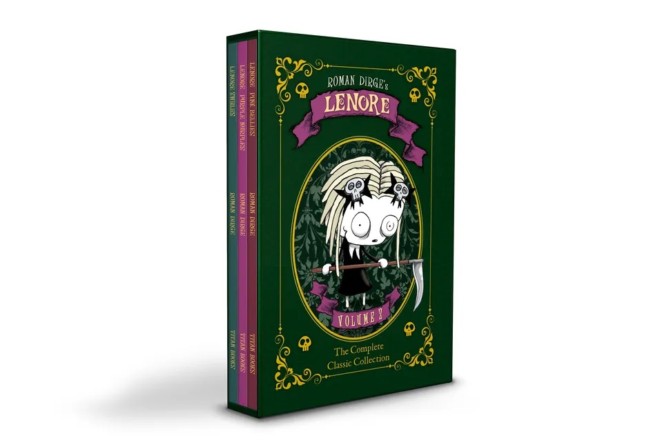 LENORE LENORE SLIPCASE SET (SWIRLIES, PURPLE NURPLES, PINK BELLIES)