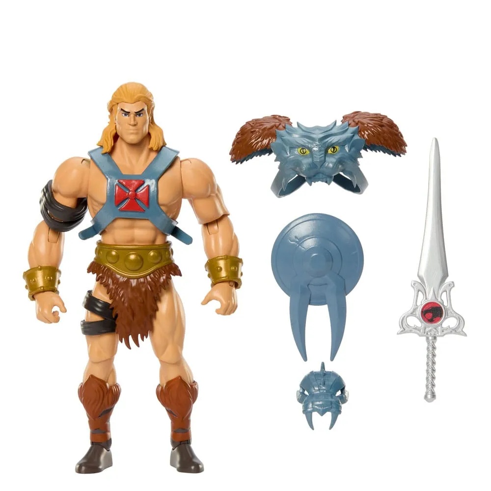 MASTERS OF THE UNIVERSE X THUNDERCATS ACTION FIGURE HE-MAN 14 CM