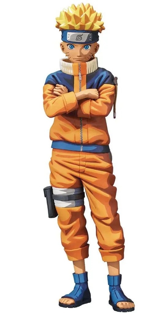 NARUTO GRANDISTA PVC STATUE UZUMAKI NARUTO #2 (MANGA DIMENSIONS) 23 CM