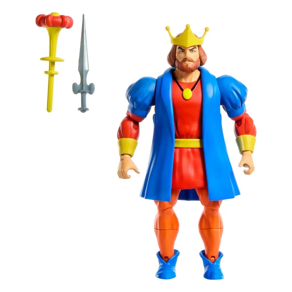 MASTERS OF THE UNIVERSE ORIGINS ACTION FIGURE CARTOON COLLECTION: KING RANDOR 14 CM