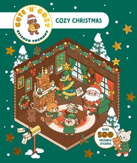 CUTE N COZY STICKER THERAPY COZY CHRISTMAS