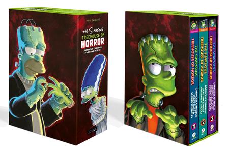 SIMPSONS TREEHOUSE OF HORROR OMINOUS OMNIBUS (3 VOLUME BOX SET)