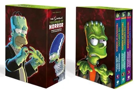 SIMPSONS TREEHOUSE OF HORROR OMINOUS OMNIBUS (3 VOLUME BOX SET)