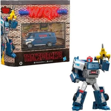 STRANGER THINGS X TRANSFORMERS ACTION FIGURE 2-PACK FREAKWENCY 8-TRAX 15CM