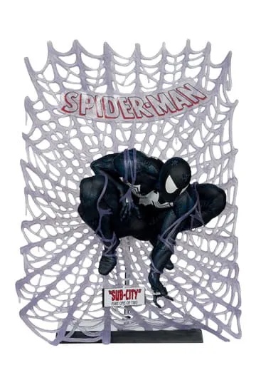 Marvel Collection PVC Statue 1/6 Spider-Man (Spider-Man #1)(Black Suit)(Chase) 15 cm