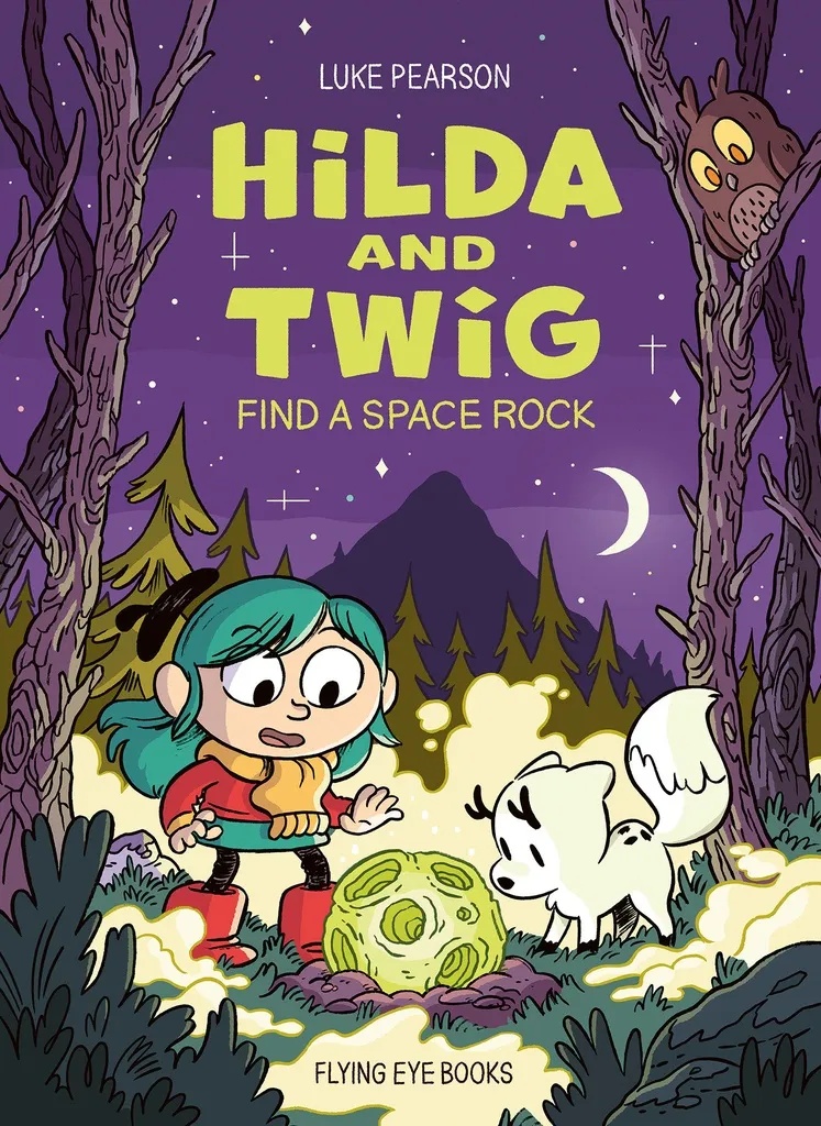 HILDA AND TWIG FIND A SPACE ROCK