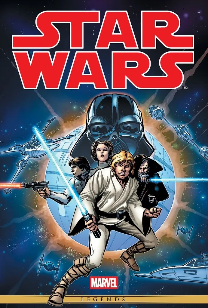 STAR WARS: THE ORIGINAL MARVEL YEARS OMNIBUS 1 GREG HILDEBRANDT COVER [NEW PRINTING, DM ONLY]