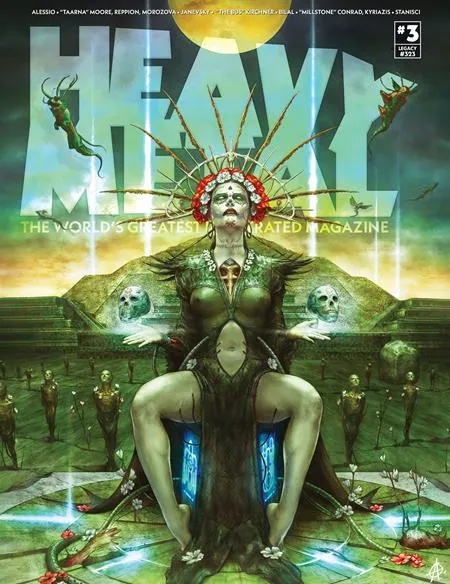 HEAVY METAL MAGAZINE 3