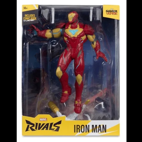 MARVEL RIVALS COLLECTION 1/6 ACTION FIGURE IRON MAN 28 CM