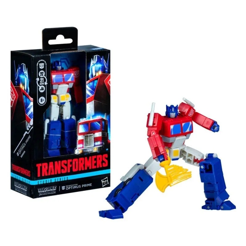 TRANSFORMERS DEVASTATION STUDIO SERIES DELUXE CLASS ACTION FIGURE OPTIMUS PRIME 11 CM