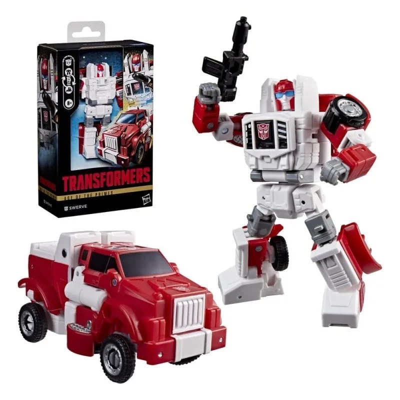 TRANSFORMERS AGE OF THE PRIMES DELUXE CLASS ACTION FIGURE SWERVE 11 CM
