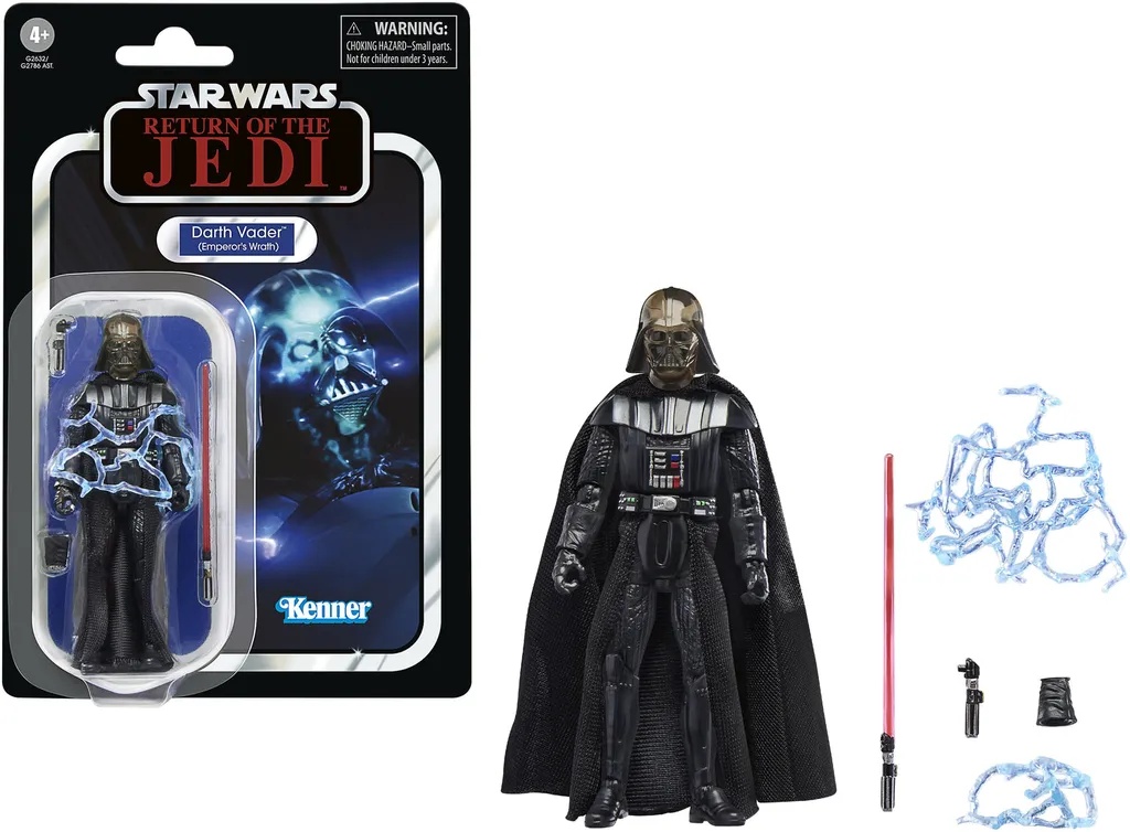 STAR WARS EPISODE VI VINTAGE COLLECTION ACTION FIGURE DARTH VADER (EMPEROR'S WRATH) 10 CM