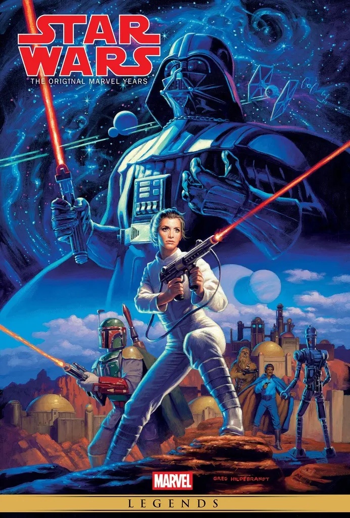 STAR WARS: THE ORIGINAL MARVEL YEARS OMNIBUS 2 GREG HILDEBRANDT COVER [NEW PRINTING, DM ONLY]
