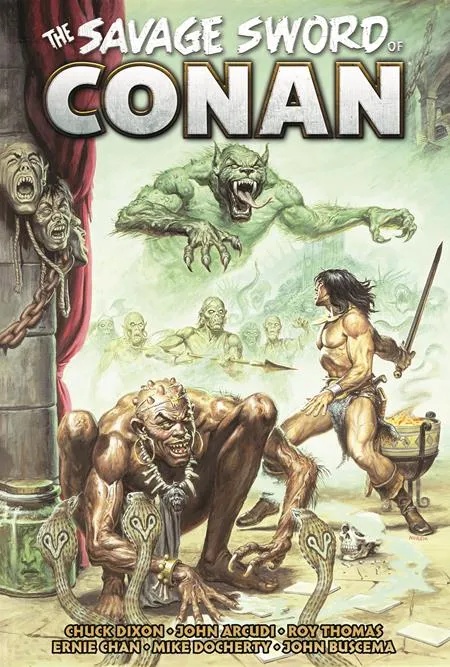 SAVAGE SWORD OF CONAN THE ORIGINAL COMICS OMNIBUS 13 DIRECT MARKET EDITION EARL NOREM COVER