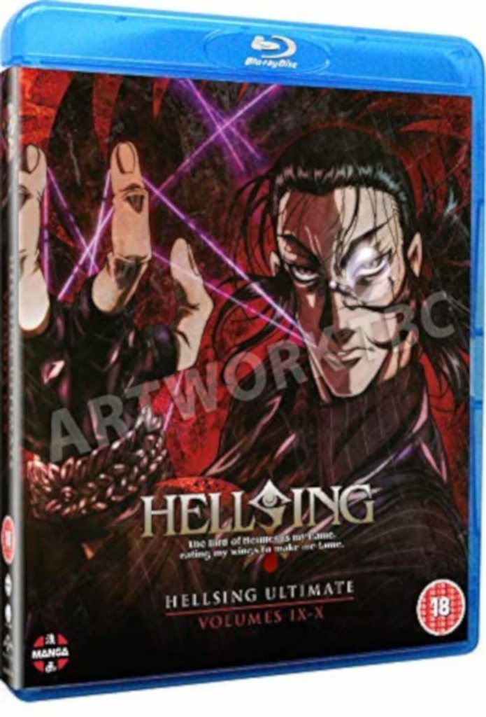 HELLSING ULTIMATE Volumes 9 - 10 Blu-ray