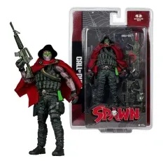 CALL OF DUTY ACTION FIGURE BURNED SPAWN 18 CM