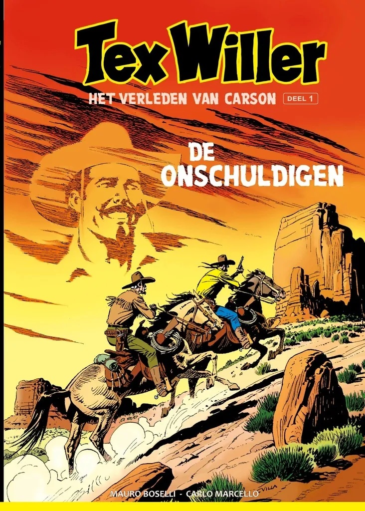 Tex Willer - Het verleden van Carson 1 De onschuldigen