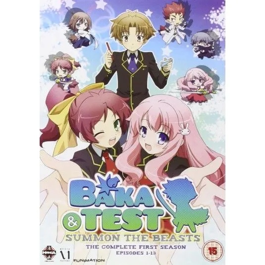 BAKA & TEST SUMMON THE BEASTS Complete Season 1