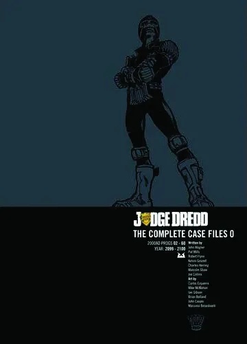 JUDGE DREDD COMPLETE CASE FILES 0 ZERO