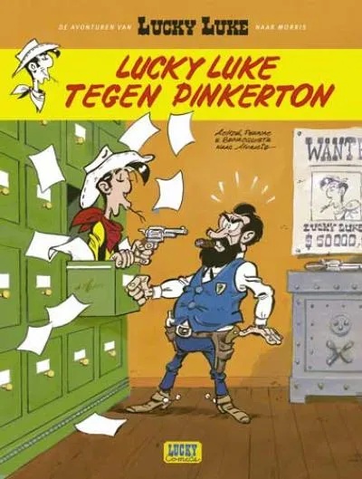 Lucky Luke (Nieuwe avonturen van) 4 Lucky Luke tegen Pinkerton