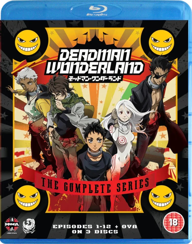 DEADMAN WONDERLAND Complete Collection Blu-ray