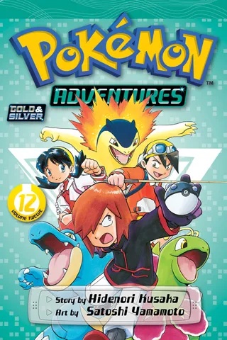 POKEMON ADVENTURES 12 GOLD SILVER