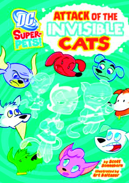 DC SUPER PETS YR ATTACK OF THE INVISIBLE CATS