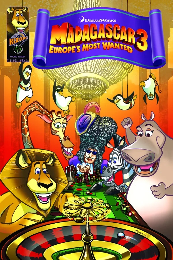 MADAGASCAR 3 PREQUEL DIGEST LONG LIVE KING