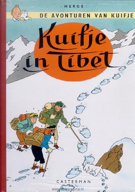 Kuifje Facsimile Kleur 20 Kuifje in Tibet