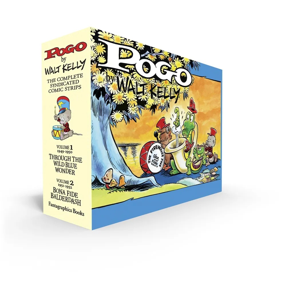 POGO COMP SYNDICATED STRIPS BOX SET VOL 1 & 2 1