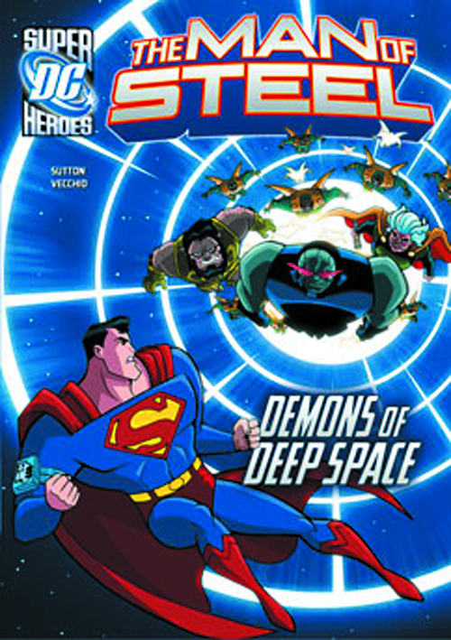 DC SUPER HEROES MAN OF STEEL YR 3 DEMONS OF DEEP SPACE