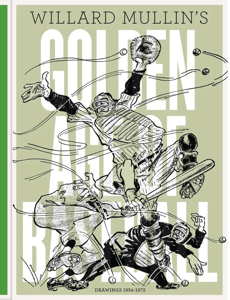 MULLINS GOLDEN AGE BASEBALL DRAWINGS 1934-1972