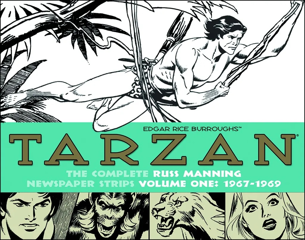 TARZAN RUSS MANNING NEWSPAPER STRIPS 1 1967-1970