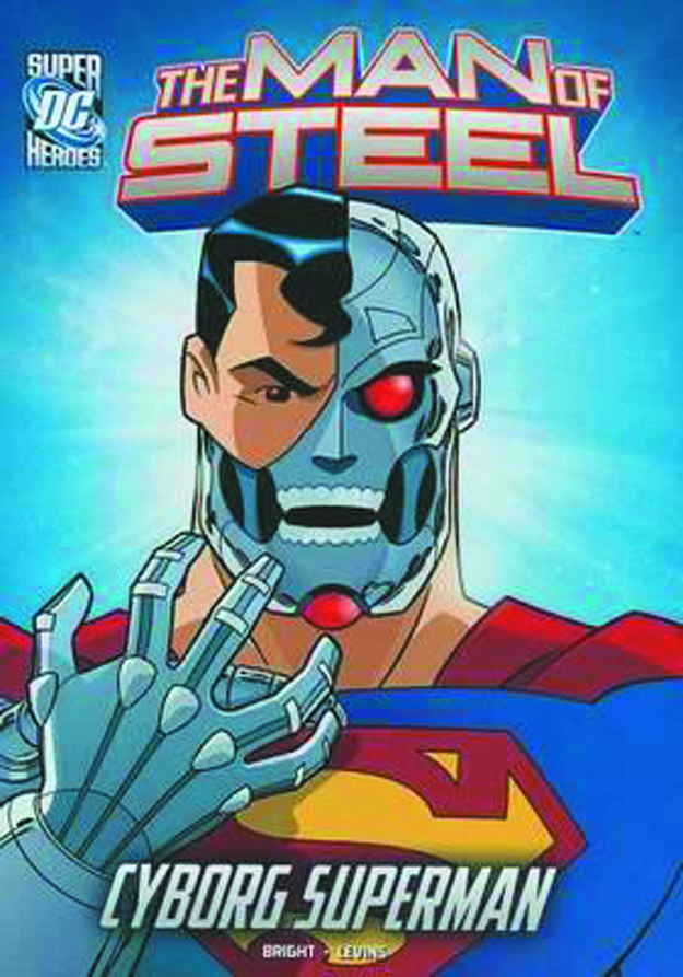 DC SUPER HEROES MAN OF STEEL YR 5 CYBORG SUPERMAN