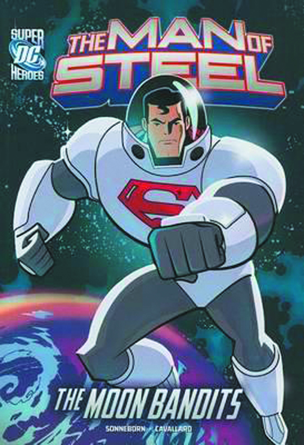 DC SUPER HEROES MAN OF STEEL YR 6 SUPERMAN VS MOON BANDITS