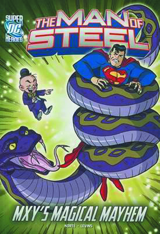 DC SUPER HEROES MAN OF STEEL YR 7 SUPERMAN VS MR MXYZPTLK