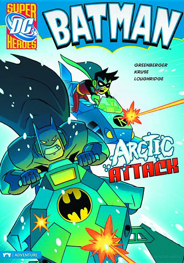 DC SUPER HEROES BATMAN YR 12 ARCTIC ATTACK