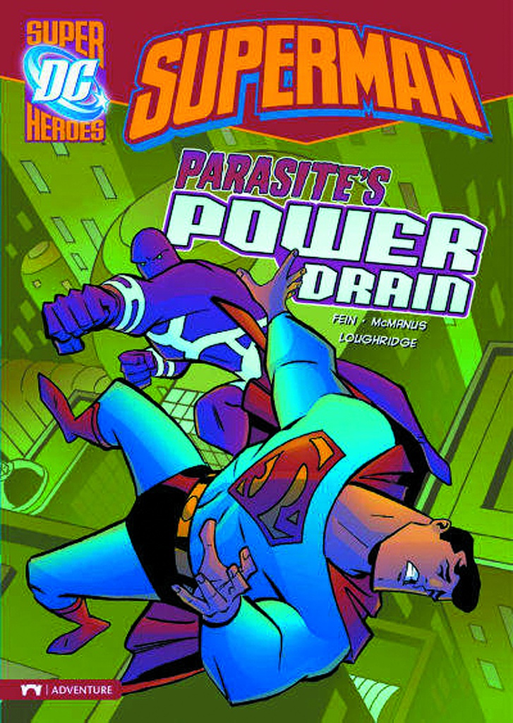 DC SUPER HEROES SUPERMAN YR 16 PARASITES POWER DRAIN