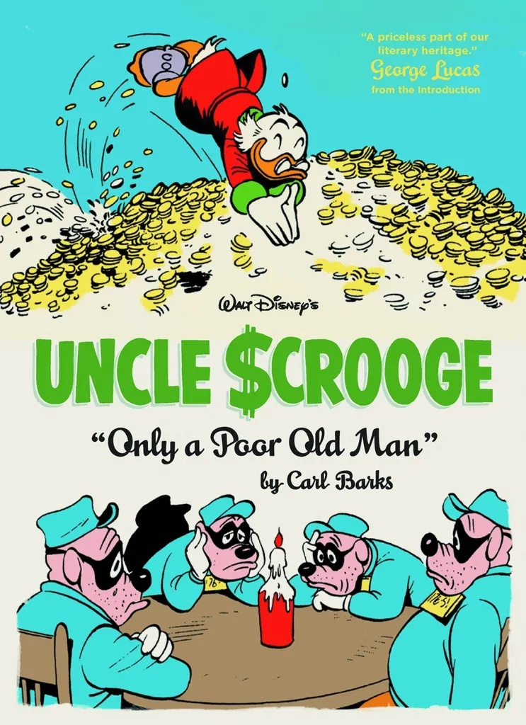 WALT DISNEY UNCLE SCROOGE 1 POOR OLD MAN (NEW PTG)