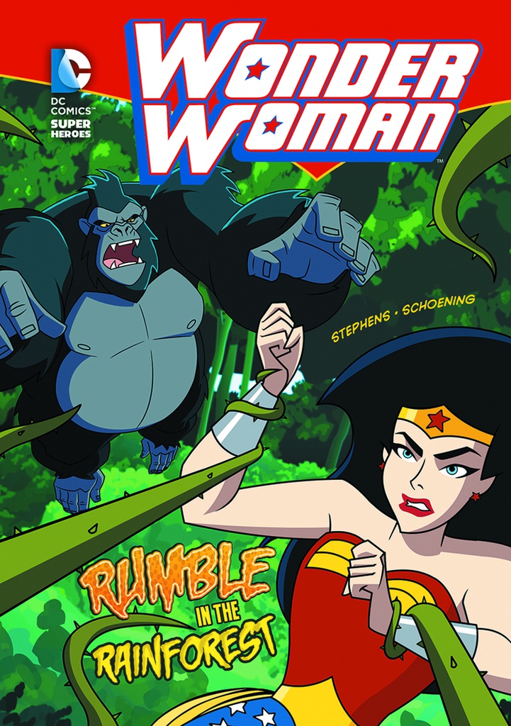 DC SUPER HEROES WONDER WOMAN YR 7 RUMBLE IN RAINFOREST