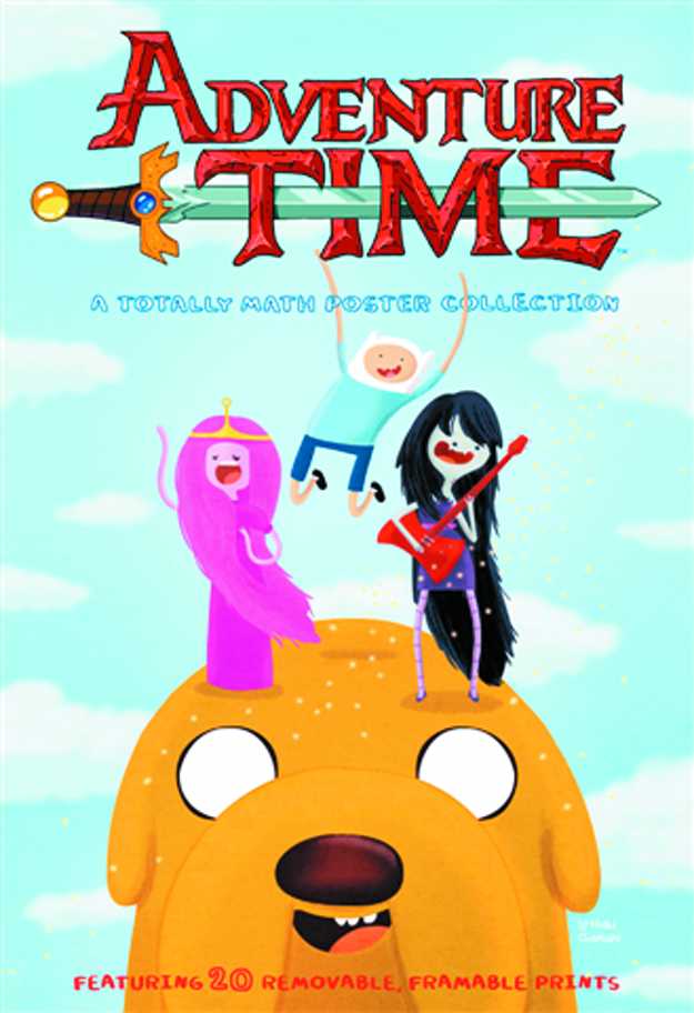 ADVENTURE TIME TOTALLY MATH POSTER COLLECTION