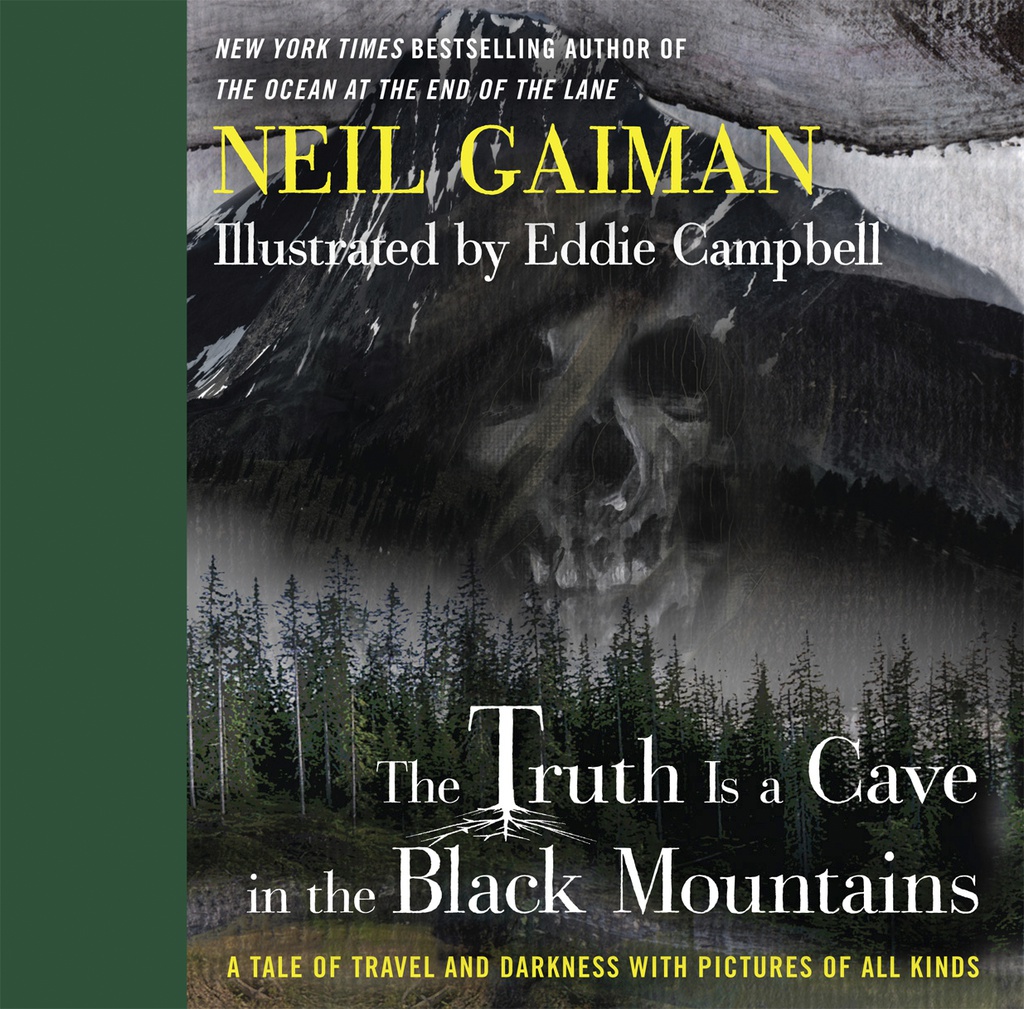 NEIL GAIMAN TRUTH IS CAVE IN BLACK MOUNTAINS ILLUS