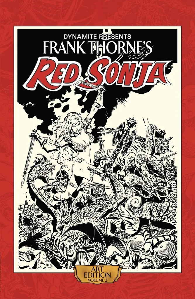 FRANK THORNE RED SONJA ART ED 2