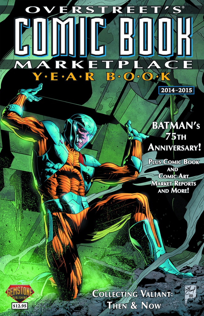 OVERSTREET COMIC BK MARKETPLACE YEARBOOK 2014 1 X-O MANOWAR CVR