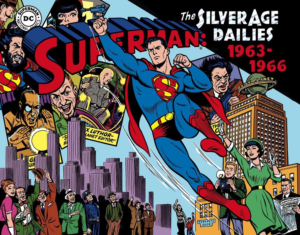 SUPERMAN SILVER AGE NEWSPAPER DAILIES 3 1963-1966