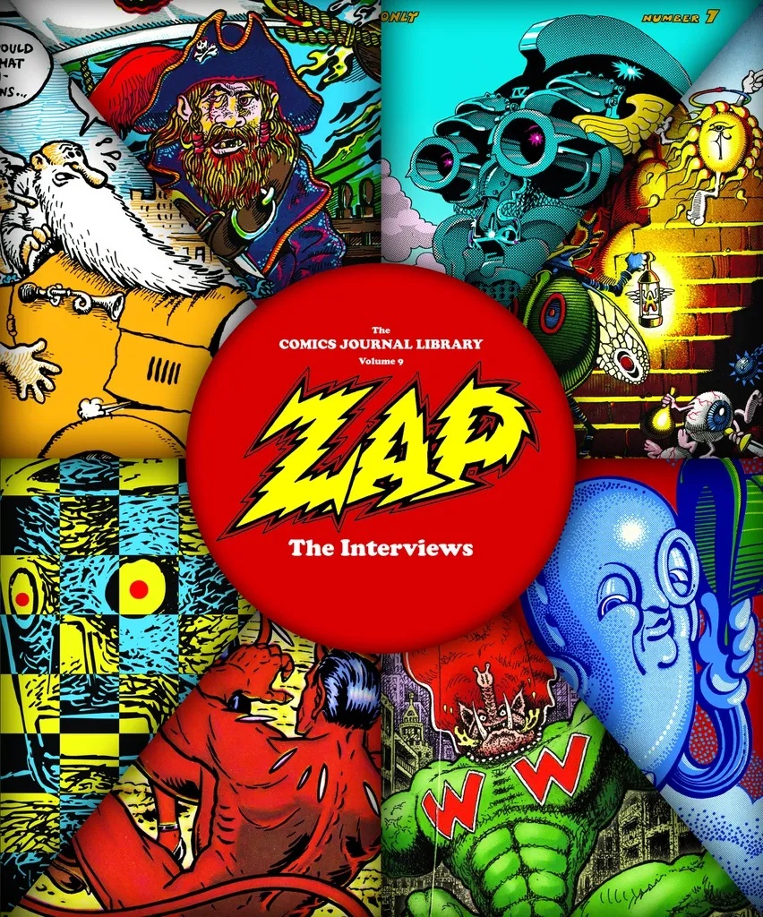 COMICS JOURNAL LIBRARY 9 ZAP INTERVIEWS