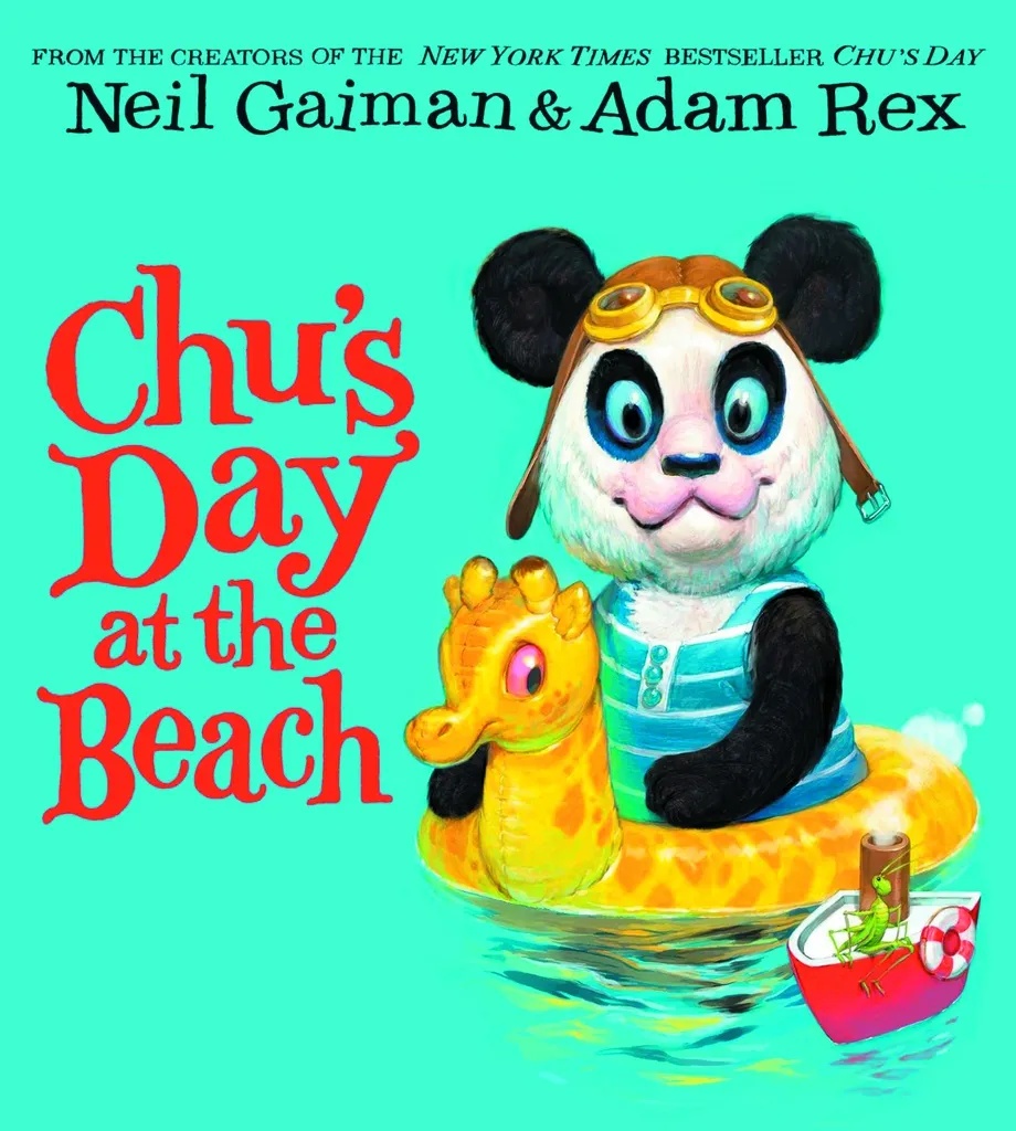 NEIL GAIMAN CHUS DAY AT BEACH