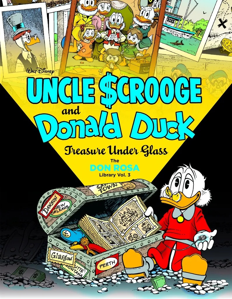 DISNEY ROSA DUCK LIBRARY 3 TREASURE UNDER GLASS