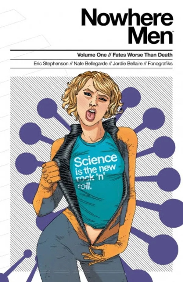 NOWHERE MEN 1 FATES WORSE THAN DEATH (TEAL SHIRT)